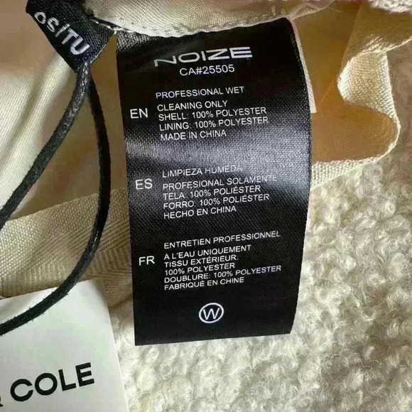 NWT! Tezza & Cole X Noize “Sophie” Cream Bucket Hat One Size